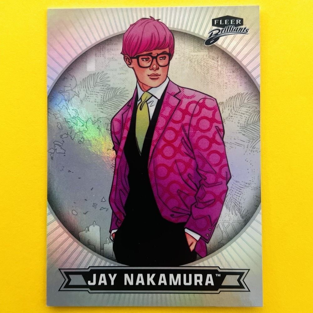 2025 Fleer Upper Deck Brilliants Superman Jay Nakamura #45 Base Card DC